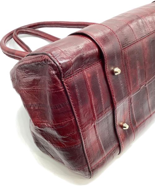 DOLCE & GABBANA（ドルチェ＆ガッバーナ）DOLCE & GABBANA (ドルチェ＆ガッバーナ) ハンドバッグ レッドの古着・服飾アイテム