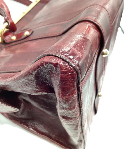 DOLCE & GABBANA（ドルチェ＆ガッバーナ）DOLCE & GABBANA (ドルチェ＆ガッバーナ) ハンドバッグ レッドの古着・服飾アイテム