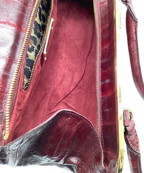 DOLCE & GABBANA（ドルチェ＆ガッバーナ）DOLCE & GABBANA (ドルチェ＆ガッバーナ) ハンドバッグ レッドの古着・服飾アイテム