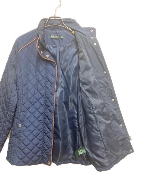 LAUREN RALPH LAUREN（ローレンラルフローレン）LAUREN RALPH LAUREN (ローレンラルフローレン) キルティングジャケット ネイビー サイズ:Sの古着・服飾アイテム