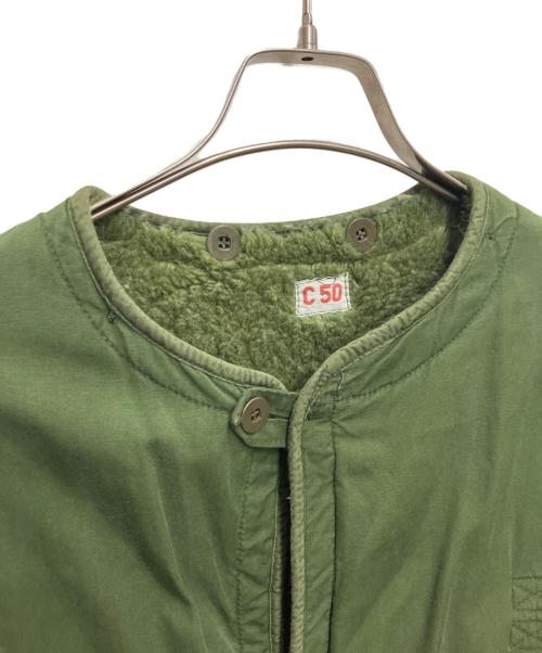 MILITARY(107)（ミリタリー）MILITARY(107) (ミリタリー) M59ジャケットライナー オリーブ サイズ: C50の古着・服飾アイテム