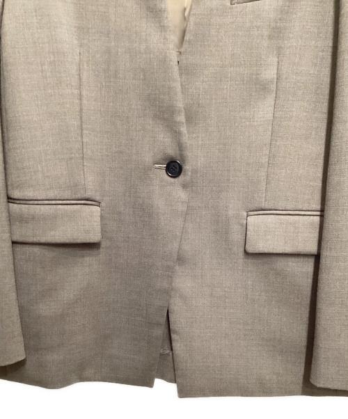 Spick and Span（スピック＆スパン）Spick and Span (スピックアンドスパン) ダブルクロスVカラージャケット グレー サイズ:34の古着・服飾アイテム