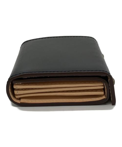 M+（エムピウ）M+ (エムピウ) MILLEFOGLIE CORDOVAN27 ブラック 未使用品の古着・服飾アイテム