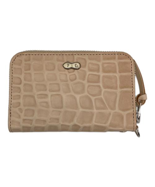 PEANUTS&CO（ピーナッツアンドカンパニー）PEANUTS&CO (ピーナッツアンドカンパニー) PEANUTS MIDDLE WALLET ベージュの古着・服飾アイテム