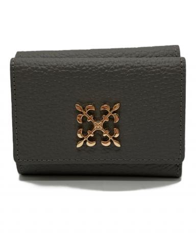 はは　russet 三つ折り財布　未使用品 中古・古着通販】russet (ラシット) モノグラムプレート3つ折り財布