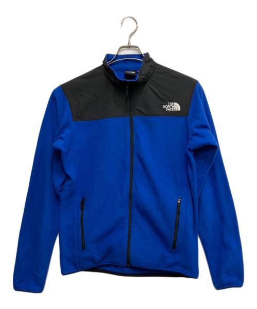 THE NORTH FACE（ザ ノース フェイス）THE NORTH FACE (ザ ノース フェイス) マウンテンバーサマイクロジャケット ブラック×ブルー サイズ:Lの古着・服飾アイテム