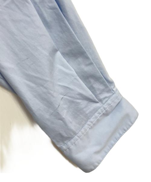 Rirandture（リランドチュール）Rirandture (リランドチュール) ハートロゴ刺繍クロップドシャツ ブルー サイズ:2の古着・服飾アイテム