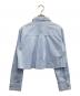 Rirandture (リランドチュール) ハートロゴ刺繍クロップドシャツ ブルー サイズ:2：5000円
