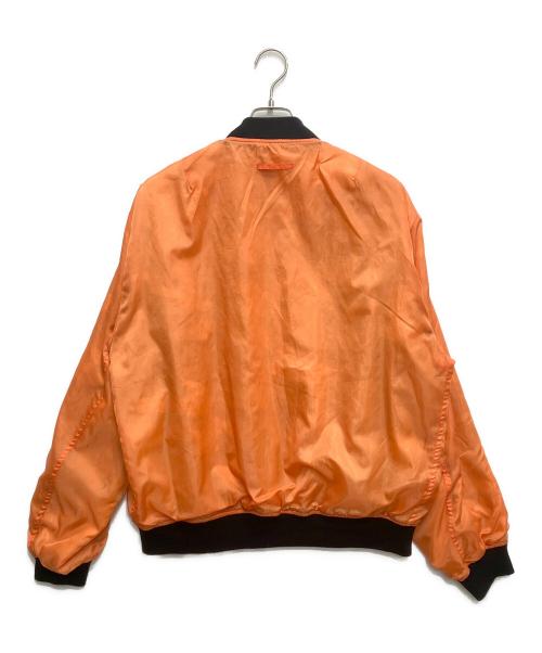 fostex garments（フォステックスガーメンツ）fostex garments (フォステックスガーメンツ) カモフラMA-1ジャケット ホワイト×ブラック サイズ:Lの古着・服飾アイテム