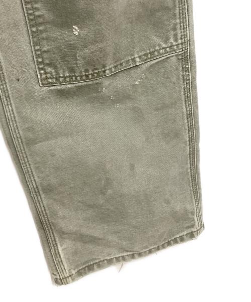 CarHartt（カーハート）CarHartt (カーハート) ダブルニーワークパンツ　モスグリーン モスグリーン サイズ:86cm(W34)の古着・服飾アイテム