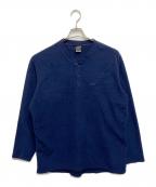 Patagoniaパタゴニア）の古着「キャプリーンヘンリーネックフリースカットソー」｜ネイビー