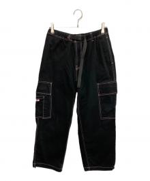 X-LARGE（エクストララージ）の古着「STITCHED RESORT カーゴパンツ」｜ブラック