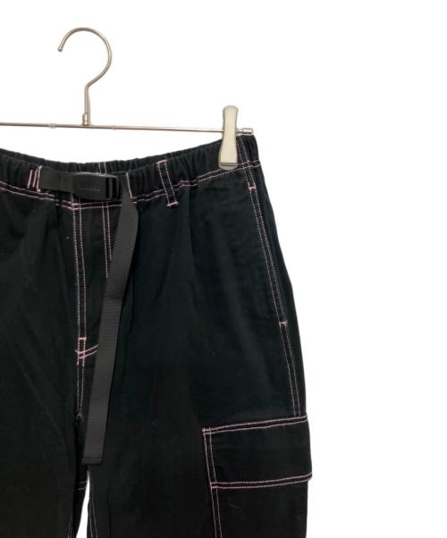 X-LARGE（エクストララージ）X-LARGE (エクストララージ) STITCHED RESORT カーゴパンツ ブラック サイズ:Mの古着・服飾アイテム
