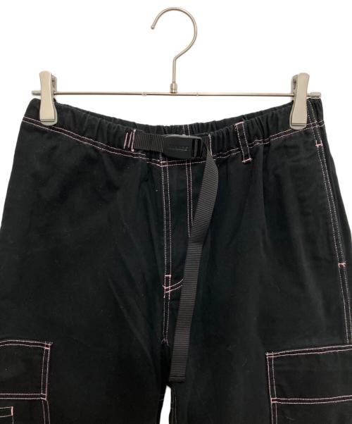 X-LARGE（エクストララージ）X-LARGE (エクストララージ) STITCHED RESORT カーゴパンツ ブラック サイズ:Mの古着・服飾アイテム