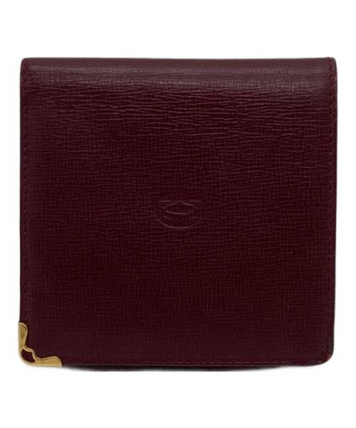 Cartier（カルティエ）Cartier (カルティエ) 2つ折り財布 レッドの古着・服飾アイテム