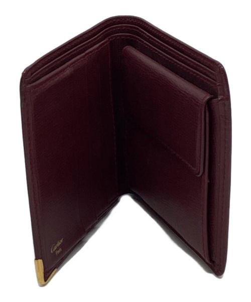 Cartier（カルティエ）Cartier (カルティエ) 2つ折り財布 レッドの古着・服飾アイテム