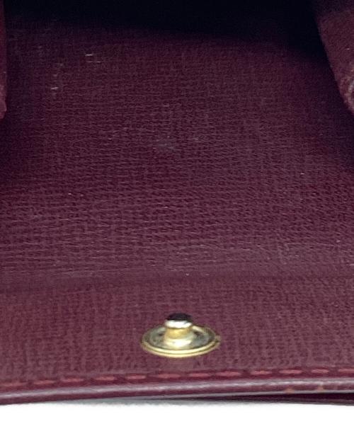 Cartier（カルティエ）Cartier (カルティエ) 2つ折り財布 レッドの古着・服飾アイテム