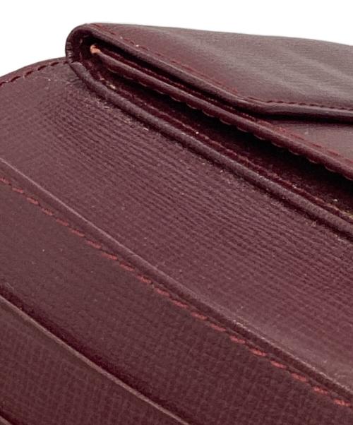 Cartier（カルティエ）Cartier (カルティエ) 2つ折り財布 レッドの古着・服飾アイテム