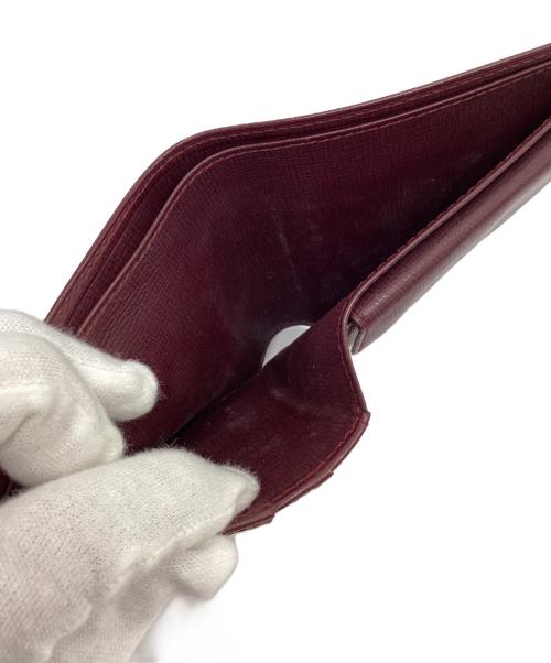 Cartier（カルティエ）Cartier (カルティエ) 2つ折り財布 レッドの古着・服飾アイテム