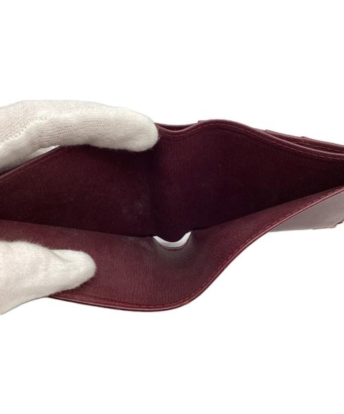 Cartier（カルティエ）Cartier (カルティエ) 2つ折り財布 レッドの古着・服飾アイテム