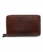 GANZOガンゾ）の古着「トラベルウォレット」｜ブラウン