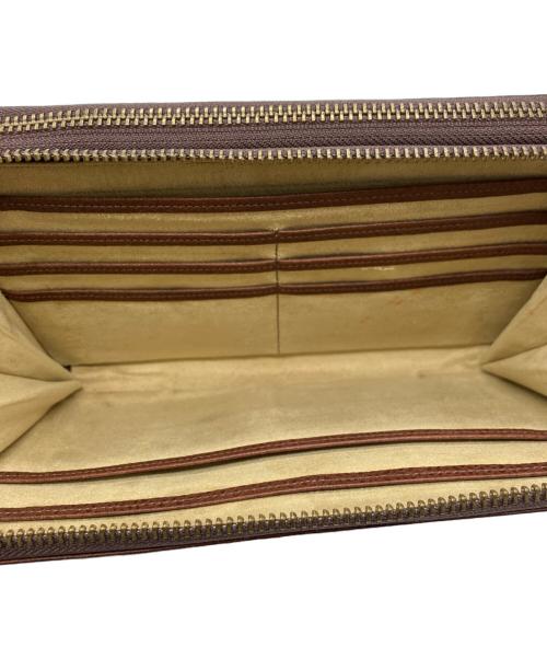 GANZO（ガンゾ）GANZO (ガンゾ) トラベルウォレット ブラウンの古着・服飾アイテム