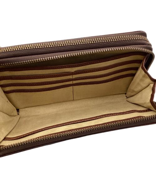 GANZO（ガンゾ）GANZO (ガンゾ) トラベルウォレット ブラウンの古着・服飾アイテム