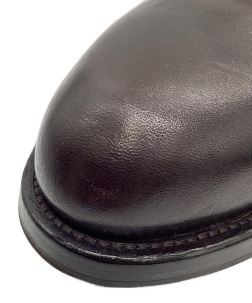 Pantanetti（パンタネッティ）PANTANETTI (パンタネッティ) ヴィンテージ加工バックジップブーツ ブラウン サイズ:43の古着・服飾アイテム