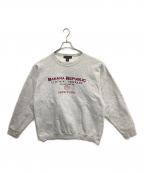 BANANA REPUBLICバナナリパブリック）の古着「ロゴスウェット」｜グレー