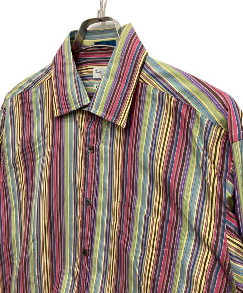 PAUL SMITH（ポールスミス）PAUL SMITH (ポールスミス) ストライプシャツ マルチカラー サイズ:Lの古着・服飾アイテム