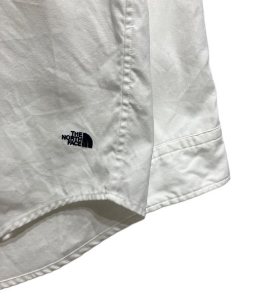 THE NORTH FACE（ザ ノース フェイス）THE NORTH FACE (ザ ノース フェイス) ロングスリーブハーフドームシャツ ホワイト サイズ:XLの古着・服飾アイテム