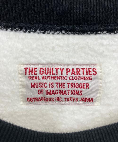 WACKO MARIA（ワコマリア）WACKO MARIA (ワコマリア) 5段プリントクルーネックスウェット ホワイト サイズ:Mの古着・服飾アイテム