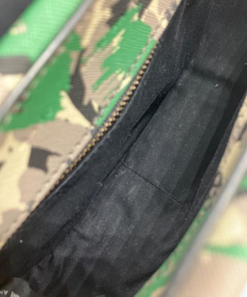 Marc by Marc Jacobs（マークバイマークジェイコブス）Marc by Marc Jacobs (マークバイマークジェイコブス) カモフラショルダーバッグ グリーン×グレーの古着・服飾アイテム