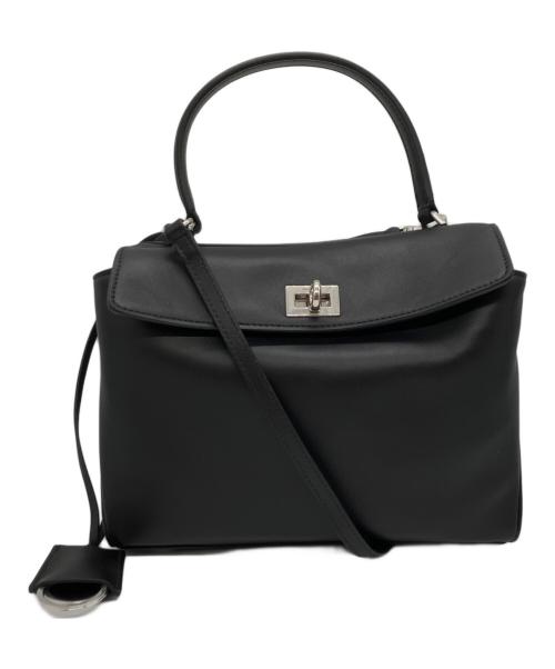 BALENCIAGA（バレンシアガ）BALENCIAGA (バレンシアガ) ロデオトップミニハンドル2WAYショルダーバッグ ブラックの古着・服飾アイテム