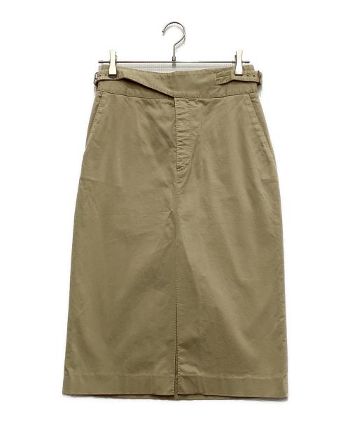 POLO RALPH LAUREN（ポロ・ラルフローレン）POLO RALPH LAUREN (ポロ・ラルフローレン) タイトスカート ベージュ サイズ:4の古着・服飾アイテム