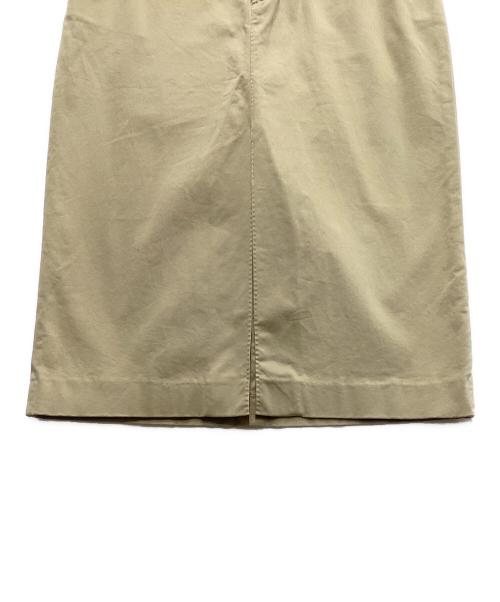 POLO RALPH LAUREN（ポロ・ラルフローレン）POLO RALPH LAUREN (ポロ・ラルフローレン) タイトスカート ベージュ サイズ:4の古着・服飾アイテム