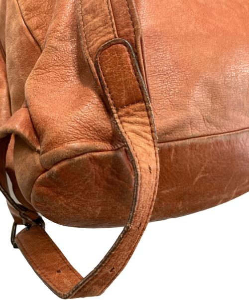 PORTER（ポーター）PORTER (ポーター) コルチナレザーリュック ブラウンの古着・服飾アイテム
