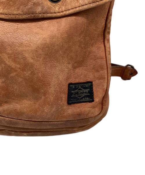 PORTER（ポーター）PORTER (ポーター) コルチナレザーリュック ブラウンの古着・服飾アイテム