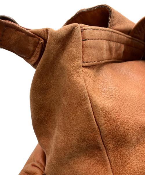 PORTER（ポーター）PORTER (ポーター) コルチナレザーリュック ブラウンの古着・服飾アイテム