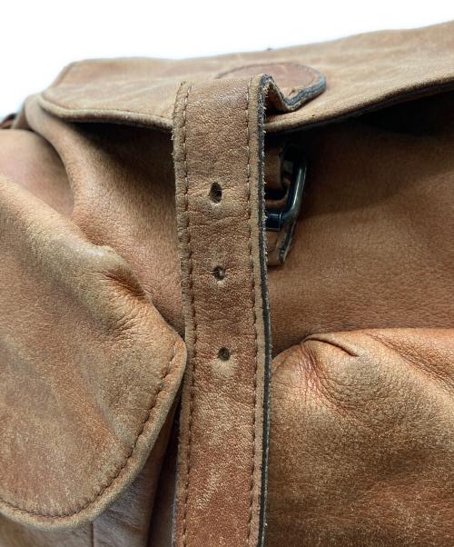 PORTER（ポーター）PORTER (ポーター) コルチナレザーリュック ブラウンの古着・服飾アイテム