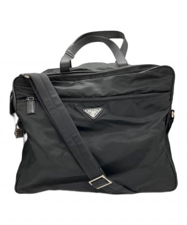 中古・古着通販】PRADA (プラダ) ビジネスバッグ ブラック｜ブランド