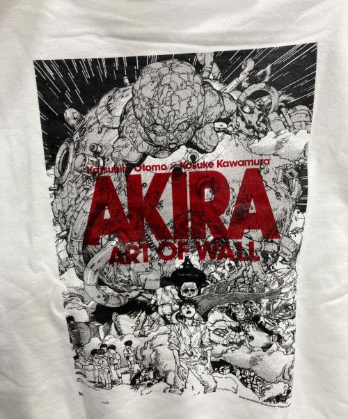 AKIRA ART OF WALL（アキラ アート オブ ウォール）AKIRA ART OF WALL (アキラ アート オブ ウォール) プルオーバーパーカー ホワイト サイズ:Mの古着・服飾アイテム
