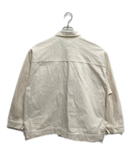 Dulcamara（ドゥルカマラ）Dulcamara (ドゥルカマラ) カバーオール アイボリーの古着・服飾アイテム