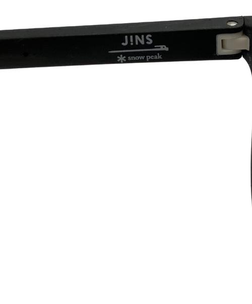 Snow peak（スノーピーク）snow peak (スノーピーク) JIN'S (ジンズ) サングラス ブラック サイズ:54□19-146の古着・服飾アイテム