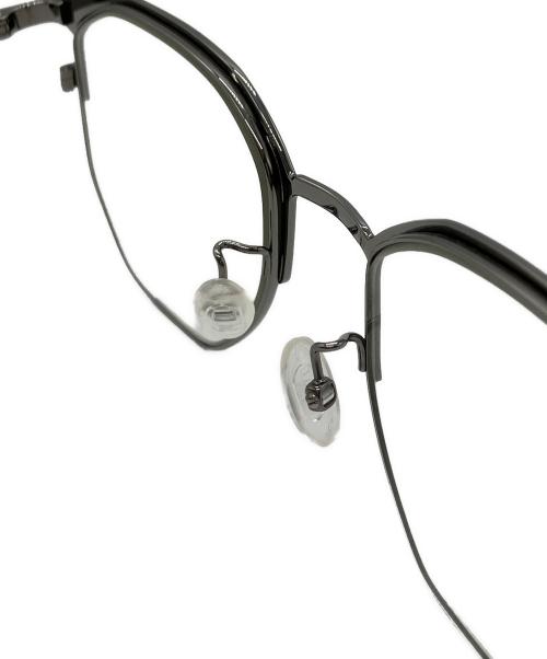 KENZO（ケンゾー）KENZO (ケンゾー) ボストン伊達眼鏡 シルバー サイズ:50□20 145の古着・服飾アイテム