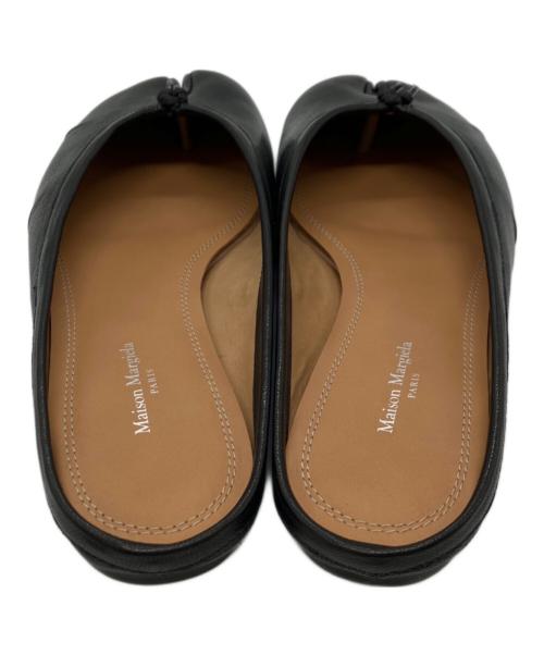 Maison Margiela（メゾンマルジェラ）Maison Margiela (メゾンマルジェラ) TABI BALLERINA MULE ブラック サイズ:37の古着・服飾アイテム