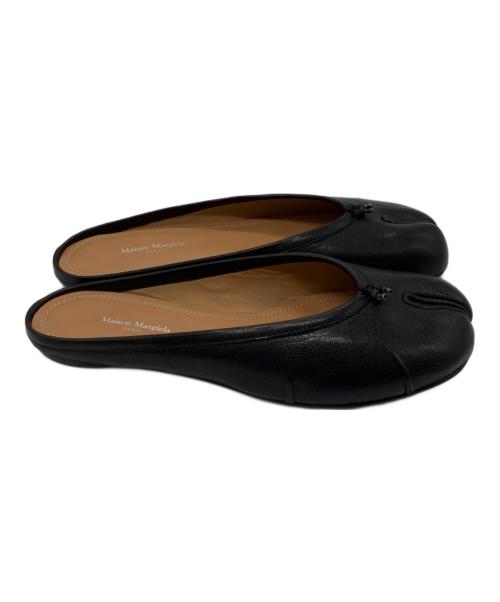 Maison Margiela（メゾンマルジェラ）Maison Margiela (メゾンマルジェラ) TABI BALLERINA MULE ブラック サイズ:37の古着・服飾アイテム