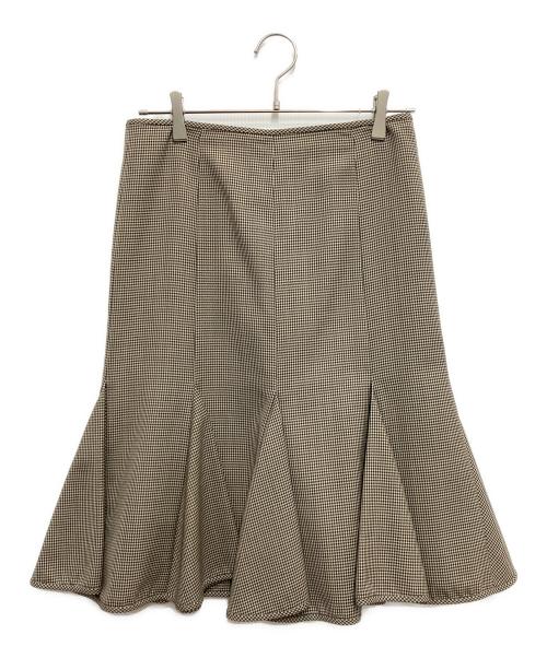 RALPH LAUREN（ラルフローレン）RALPH LAUREN (ラルフローレン) ウールスカート ブラウン サイズ:W64の古着・服飾アイテム