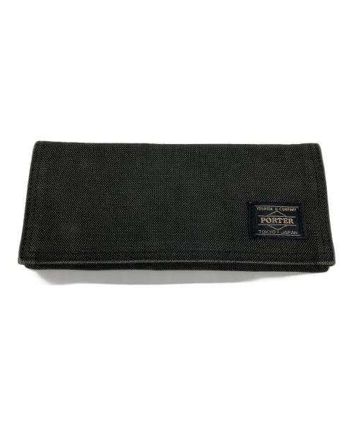 PORTER（ポーター）PORTER (ポーター) スモーキー 長財布 ブラックの古着・服飾アイテム