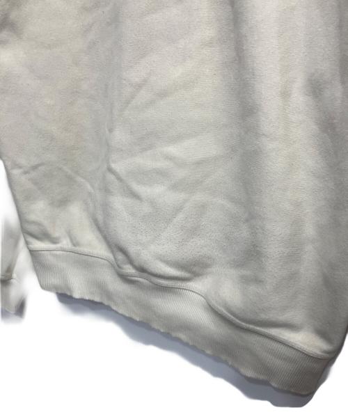 stussy（ステューシー）stussy (ステューシー) BACK APPLIQUE HOODIE アイボリー サイズ:Lの古着・服飾アイテム